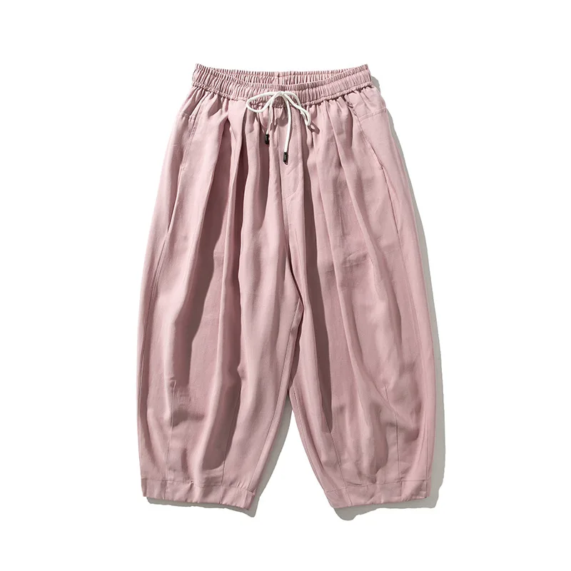 New Traditional Japanese Style Streetwear Kimono Men Harem Pants Vintage Loose Asian Leisure Fashion Harm Trousers Linen Yukata
New Traditional Japanese Style Streetwear Kimono Men Harem Pants Vintage Loose Asian Leisure Fashion Harm Trousers Linen Yukata