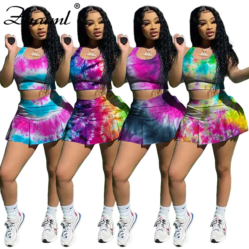 Znaiml Tie-Dye Baseball Set Women For Fitness Sport Outfit Ladies Seamless Leggings Sports Crop Top Shorts Skirt Workout Cloths
Znaiml Tie-Dye Baseball Set Women For Fitness Sport Outfit Ladies Seamless Leggings Sports Crop Top Shorts Skirt Workout Cloths