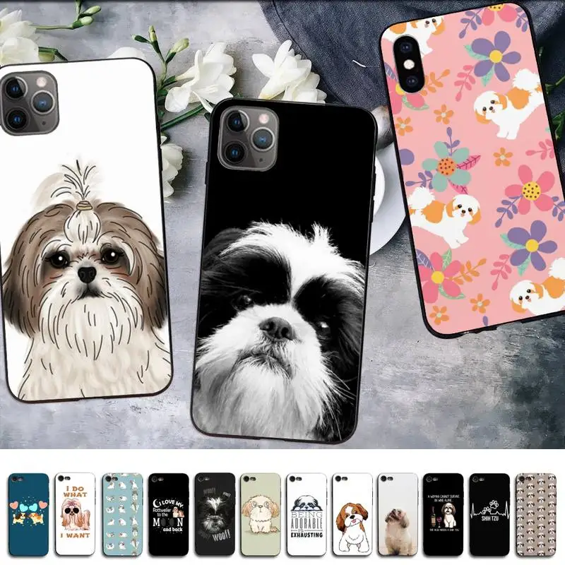 MaiYaCa Cartoon Shih Tzu Dog Phone Case for iphone 13 11 12 pro XS MAX 8 7 6 6S Plus X 5S SE 2020 XR cover
MaiYaCa Cartoon Shih Tzu Dog Phone Case for iphone 13 11 12 pro XS MAX 8 7 6 6S Plus X 5S SE 2020 XR cover