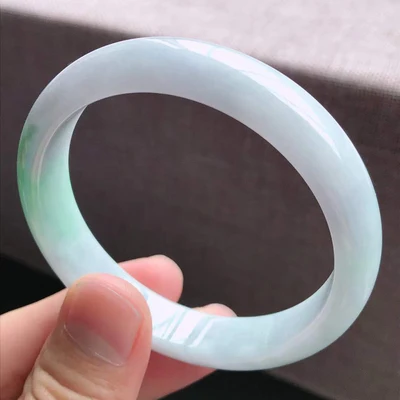 Zheru Jewelry Natural Burmese Jade Light 54-64mm Bracelet Elegant Princess Jewelry Best Gift
Zheru Jewelry Natural Burmese Jade Light 54-64mm Bracelet Elegant Princess Jewelry Best Gift