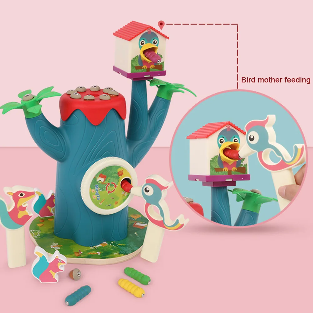 Wooden Woodpecker Insects Toy Baby Safe Early Educational Development Toy Wooden Magnetic Catch Insects Game Toy Gift
Wooden Woodpecker Insects Toy Baby Safe Early Educational Development Toy Wooden Magnetic Catch Insects Game Toy Gift