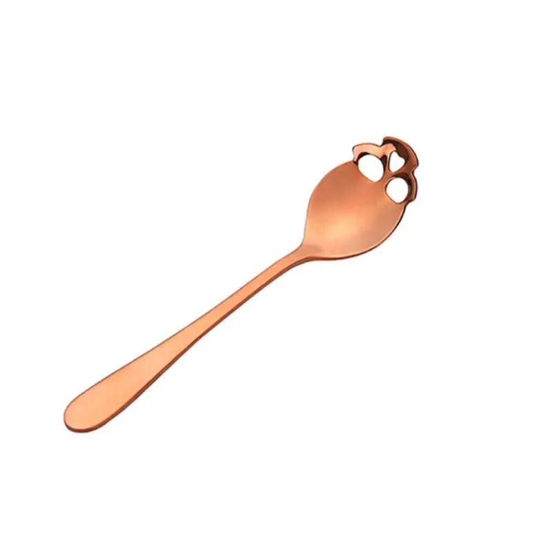 4 Colors Coffee Spoon Cutlery Set 304 Stainless Steel Skull Ice Cream Spoon Scoop Creative Spoon Tea-spoon Fashion Tableware
4 Colors Coffee Spoon Cutlery Set 304 Stainless Steel Skull Ice Cream Spoon Scoop Creative Spoon Tea-spoon Fashion Tableware