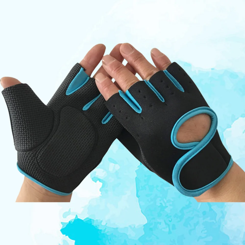 Cycling Weight Lifting Training Half-finge Fitness Workout Gym Sports Antiskid Protection (Black) - Size
Cycling Weight Lifting Training Half-finge Fitness Workout Gym Sports Antiskid Protection (Black) - Size