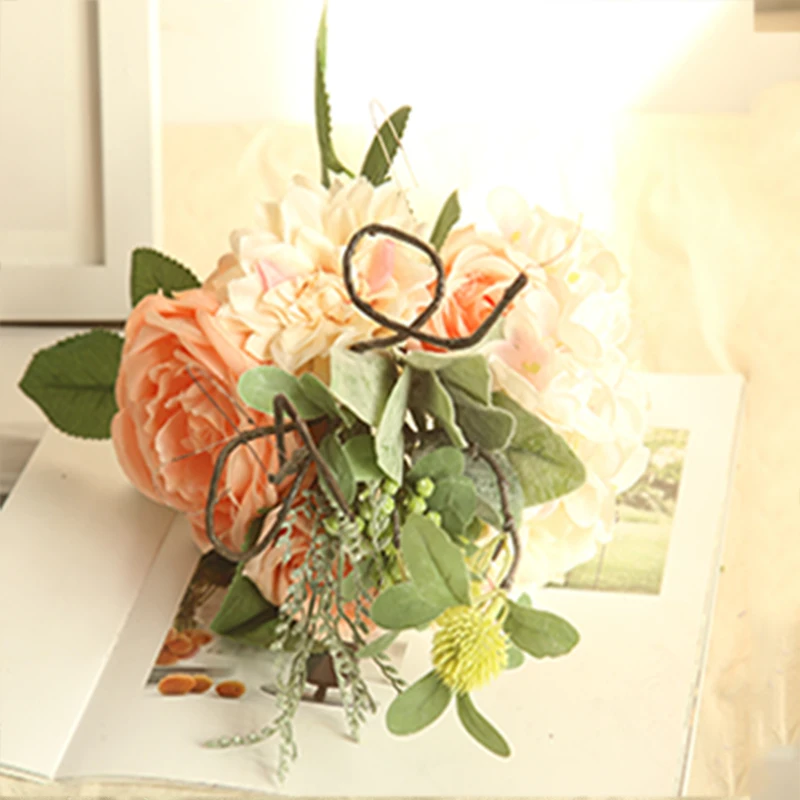 Artificial Dahlia Peony Bunch Home Decoration Wedding Road Guide Wall Mural Landscaping Desktop Decoration Simulation Plant
Artificial Dahlia Peony Bunch Home Decoration Wedding Road Guide Wall Mural Landscaping Desktop Decoration Simulation Plant