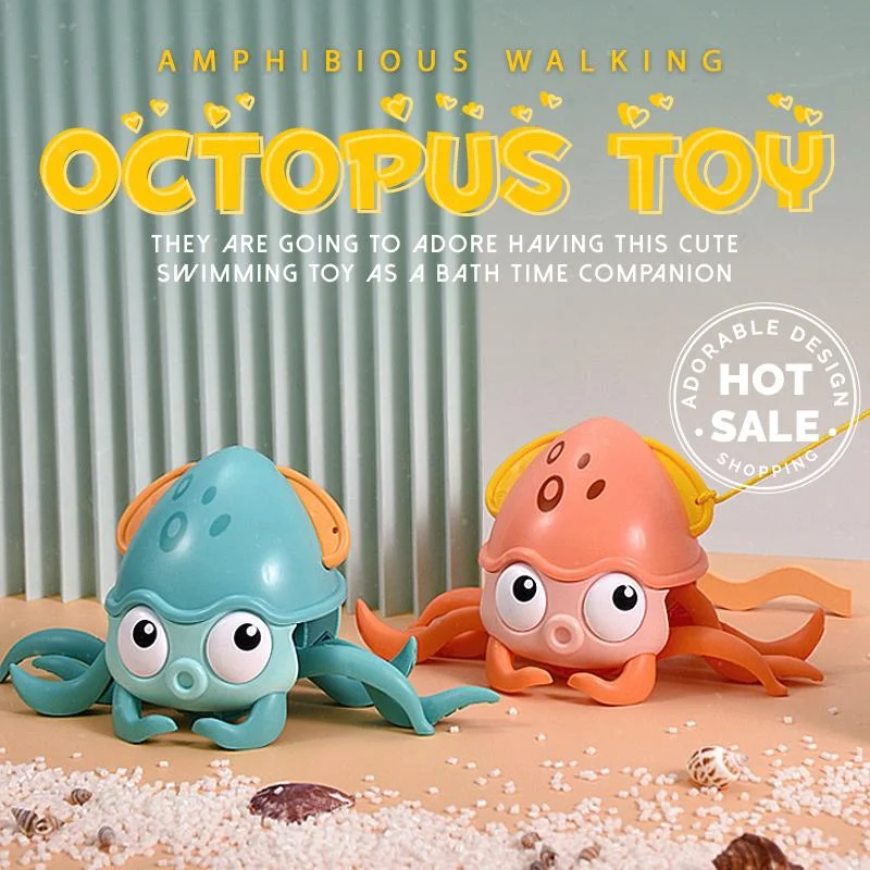 Baby Bath Toy Octopus Cuttlefish Inkfish Walk Swimming Amphibious Summer Beach Game Plastic Funny Kid Gift DropShipping
Baby Bath Toy Octopus Cuttlefish Inkfish Walk Swimming Amphibious Summer Beach Game Plastic Funny Kid Gift DropShipping