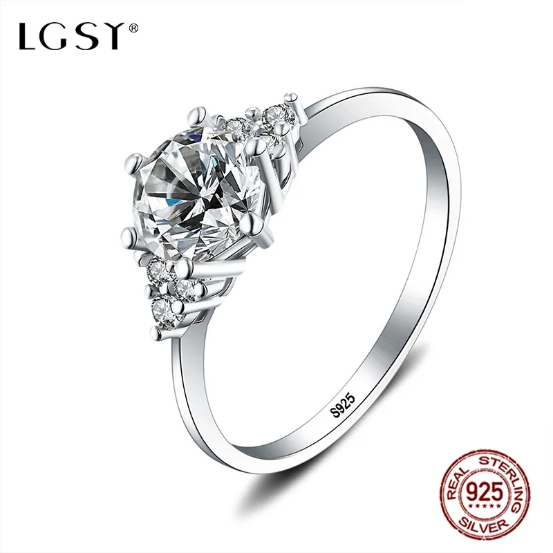 LGSY Wedding Rings Fine Jewelry 925 Sterling Silver Rings Natural Crystal Claw Drill Rings Fashion Jewelry Round Rings DR1002
LGSY Wedding Rings Fine Jewelry 925 Sterling Silver Rings Natural Crystal Claw Drill Rings Fashion Jewelry Round Rings DR1002