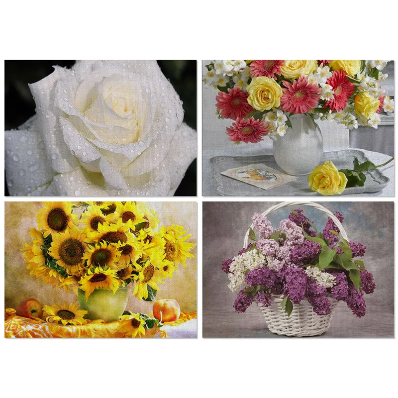 Fuwatacchi Flower Pattern Placemat Dining Table Drink Coaster Cotton Linen Pads Bowl Cup Mats Kitchen Accessories Drink Coasters
Fuwatacchi Flower Pattern Placemat Dining Table Drink Coaster Cotton Linen Pads Bowl Cup Mats Kitchen Accessories Drink Coasters