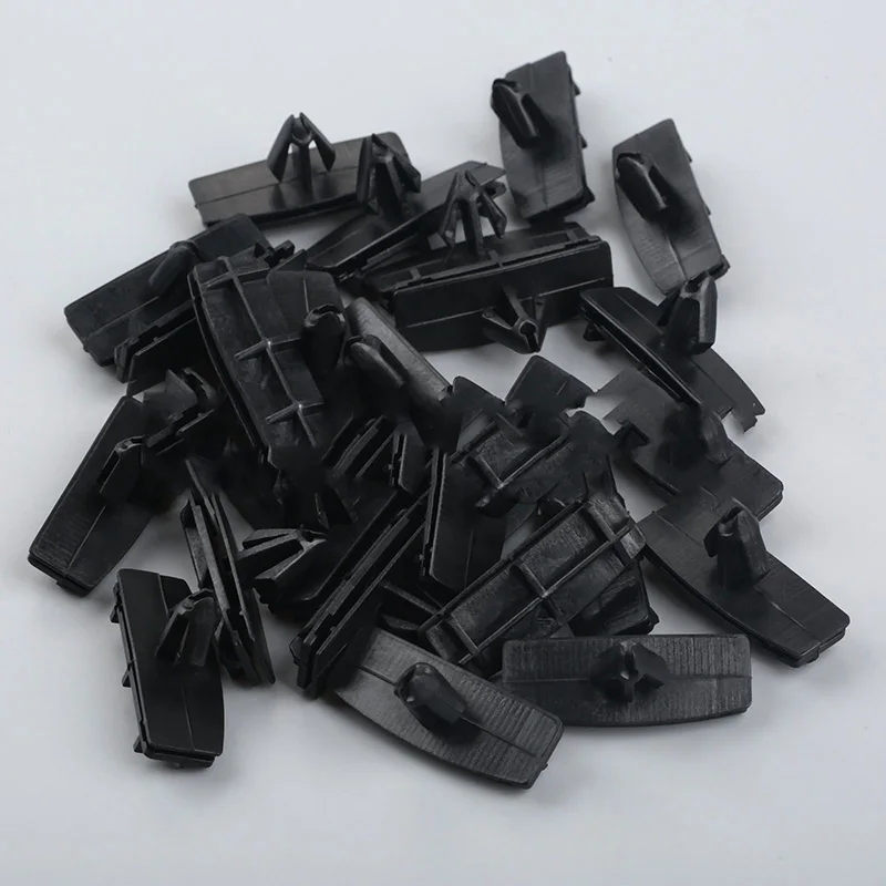 

25pcs Fender Flare Rocker Moulding Clip For Jeep Wrangler Unlimited JK 68039280-AA Auto Push Retainer Pin Rivet Fasteners