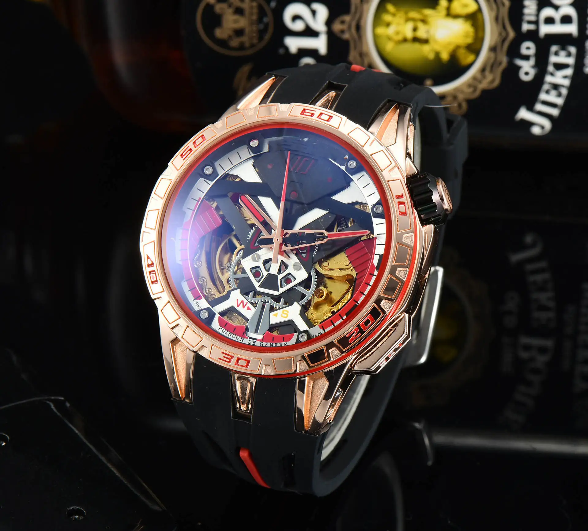 2021 new high grade business men's watch fashion watch personality Watch
2021 new high grade business men's watch fashion watch personality Watch