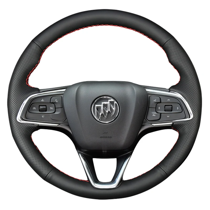 DIY hand-stitched leather suede car steering wheel cover for Buick Encore Envision S 2014 2015 2016 2017 2018 2019 2020
DIY hand-stitched leather suede car steering wheel cover for Buick Encore Envision S 2014 2015 2016 2017 2018 2019 2020