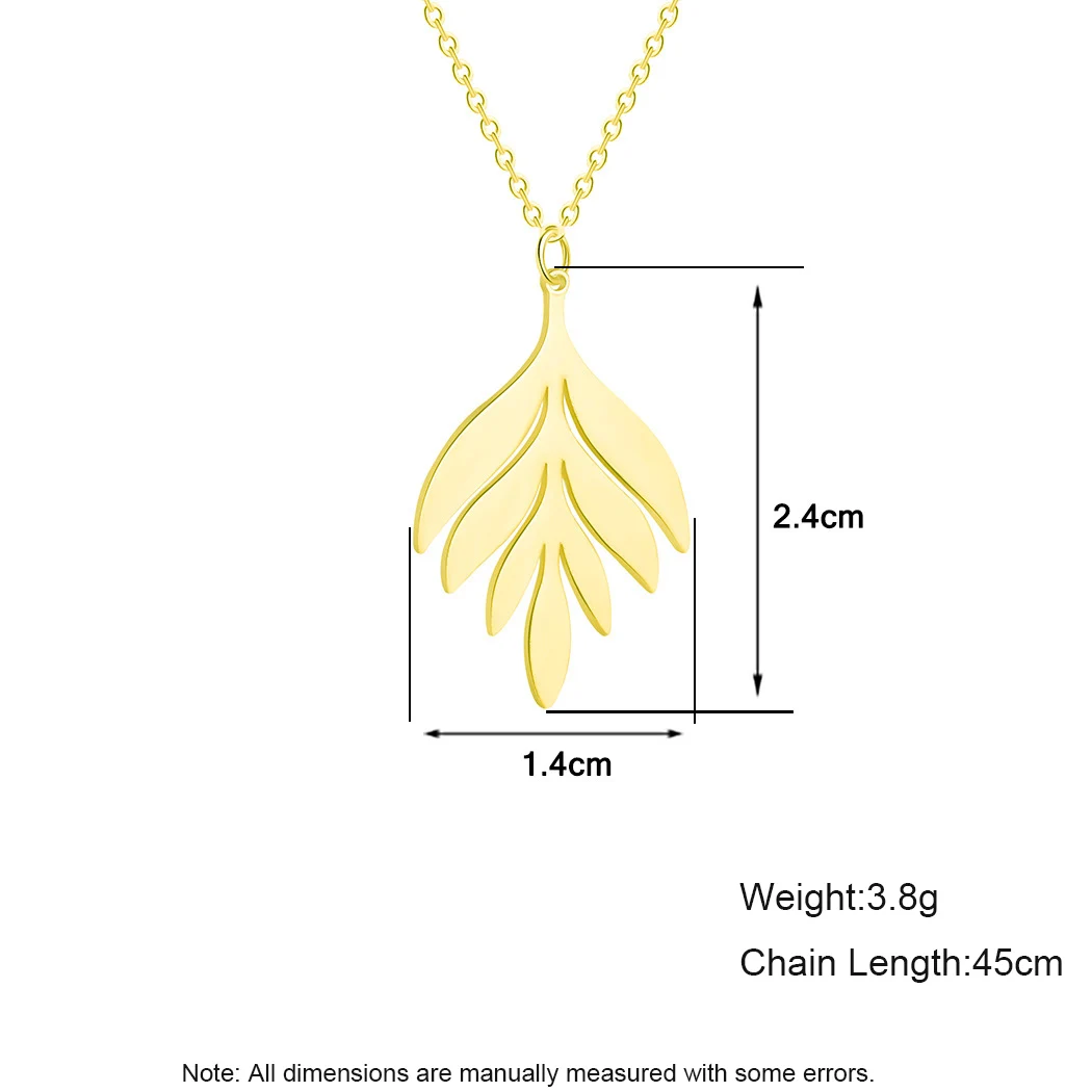 Custom Family Name Logo Leaves Stainless Steel Necklace For Women Man Leaf Choker Pendant Necklace 45cm Engagement Jewelry
Custom Family Name Logo Leaves Stainless Steel Necklace For Women Man Leaf Choker Pendant Necklace 45cm Engagement Jewelry