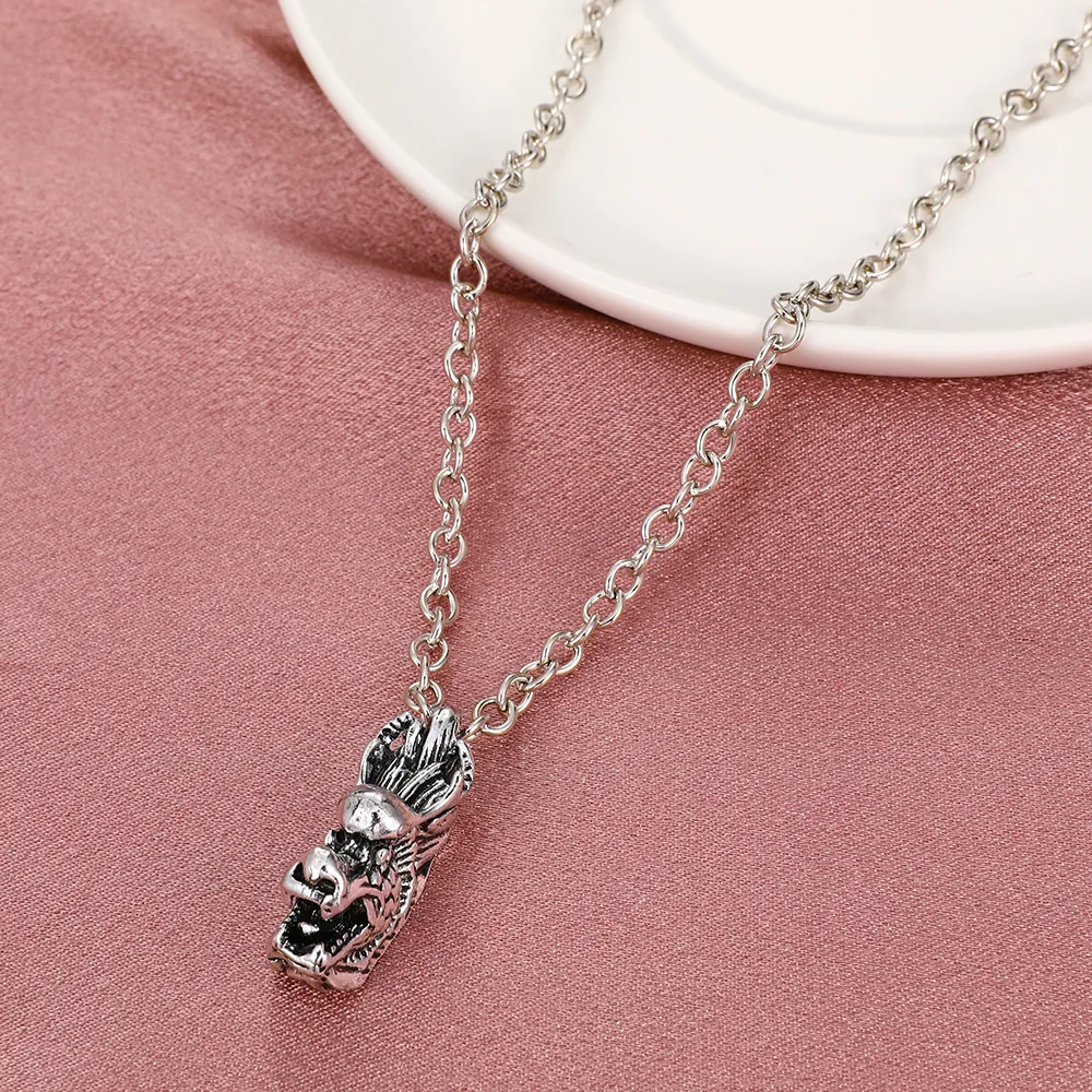 Domineering Hip-Hop Vintage Metal Faucet Necklace for Men/Women Creative Dragon-shaped Zodiac Pendant Sweater Chain Choker
Domineering Hip-Hop Vintage Metal Faucet Necklace for Men/Women Creative Dragon-shaped Zodiac Pendant Sweater Chain Choker