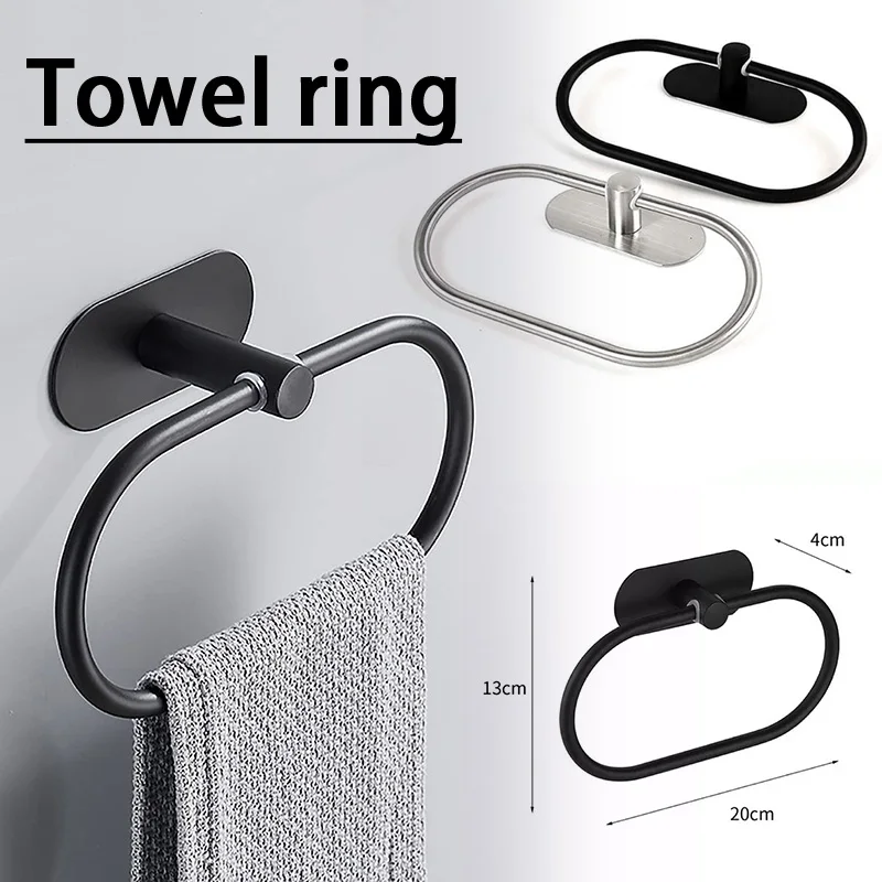 Newest Oval Towel Ring Stainless Steel Hanger Towel Rail for Bathroom Kitchen Accessories Wall Mounted Hand Towel Rack
Newest Oval Towel Ring Stainless Steel Hanger Towel Rail for Bathroom Kitchen Accessories Wall Mounted Hand Towel Rack