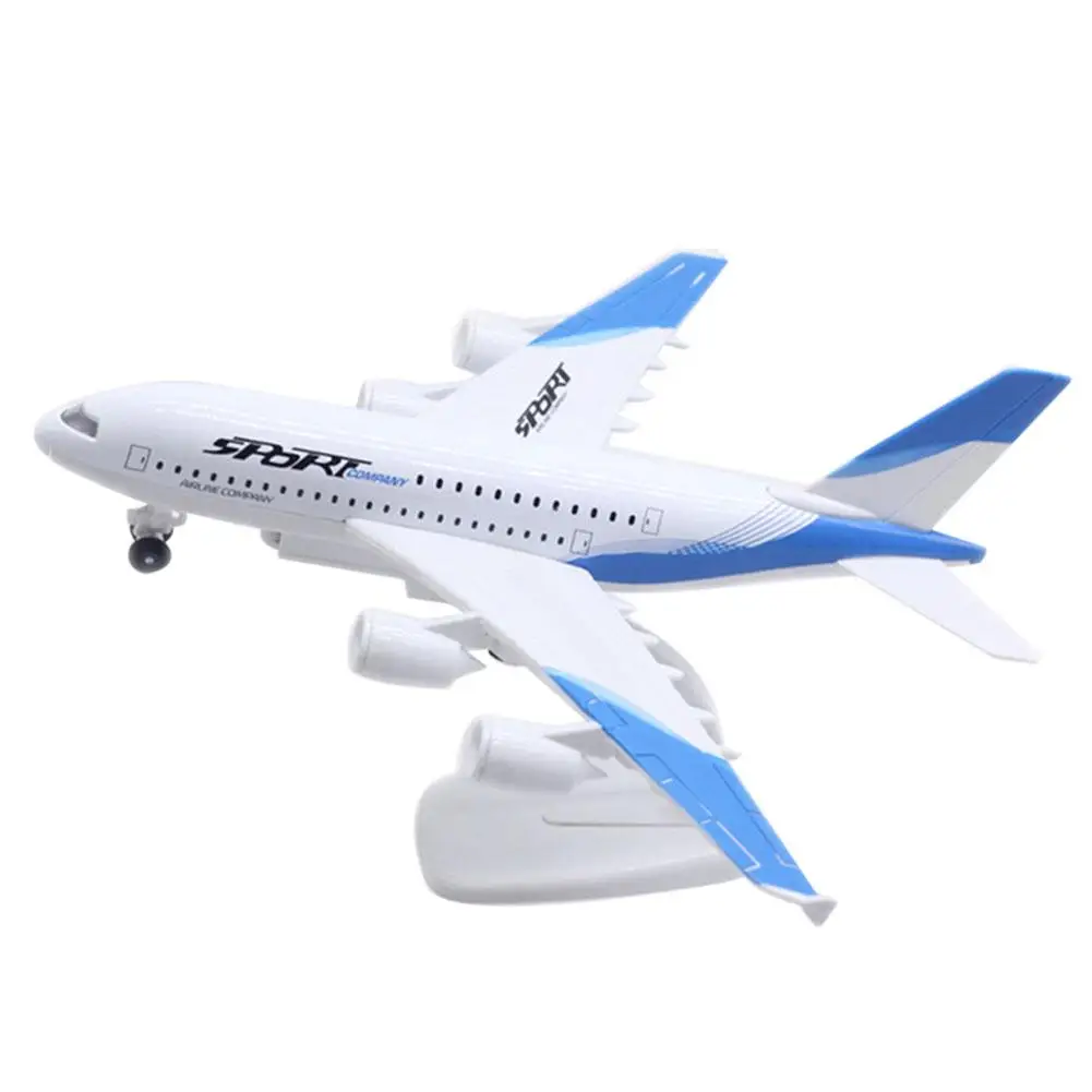 23cm Durable Simulation Alloy Airbus A380 Model Pull Back Plane with Display Stand Music Lighting Airplane Models
23cm Durable Simulation Alloy Airbus A380 Model Pull Back Plane with Display Stand Music Lighting Airplane Models