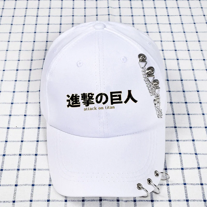 Anime Attack On Titan Hat embroidery Baseball Cap Women Men Snapback Black/white Shield Hip Hop Hat
Anime Attack On Titan Hat embroidery Baseball Cap Women Men Snapback Black/white Shield Hip Hop Hat