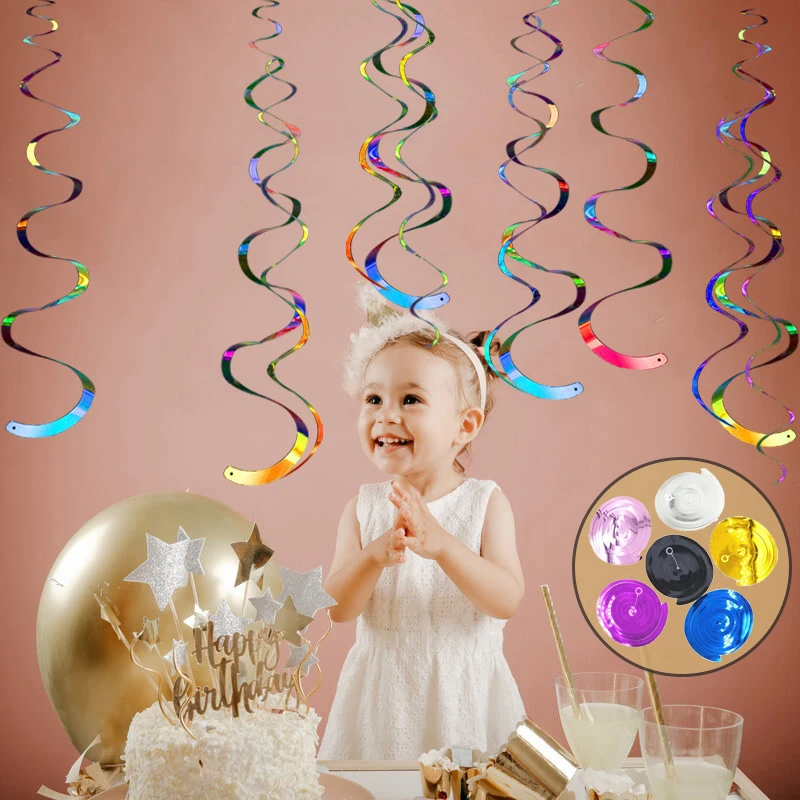 6pcs Multicolor Spiral Balloon Ribbon Wedding Decoration Birthday Party Decor Baby Shower Scene Layout New Year Hanging Streamer
6pcs Multicolor Spiral Balloon Ribbon Wedding Decoration Birthday Party Decor Baby Shower Scene Layout New Year Hanging Streamer