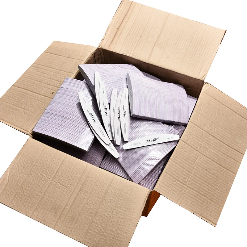 10 Pcs Mafanail 100/180 Nail Files For Nail Extension Gel Acrylic Double Sided Sanding Half Moon Salon Nails Washable Files 
10 Pcs Mafanail 100/180 Nail Files For Nail Extension Gel Acrylic Double Sided Sanding Half Moon Salon Nails Washable Files