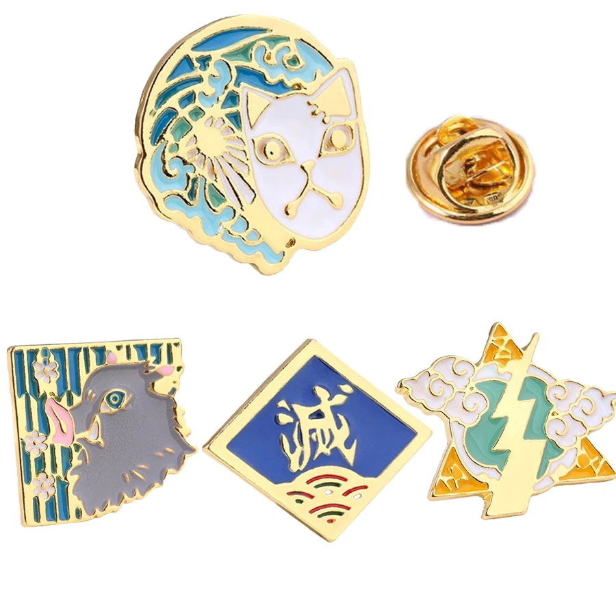 Demon Slayer Kimetsu No Yaiba Metal Brooch Badge Pin Lapel Pins Badges for Clothes Bag Shirt Hat Man Woman Pin Accessories Prop
Demon Slayer Kimetsu No Yaiba Metal Brooch Badge Pin Lapel Pins Badges for Clothes Bag Shirt Hat Man Woman Pin Accessories Prop