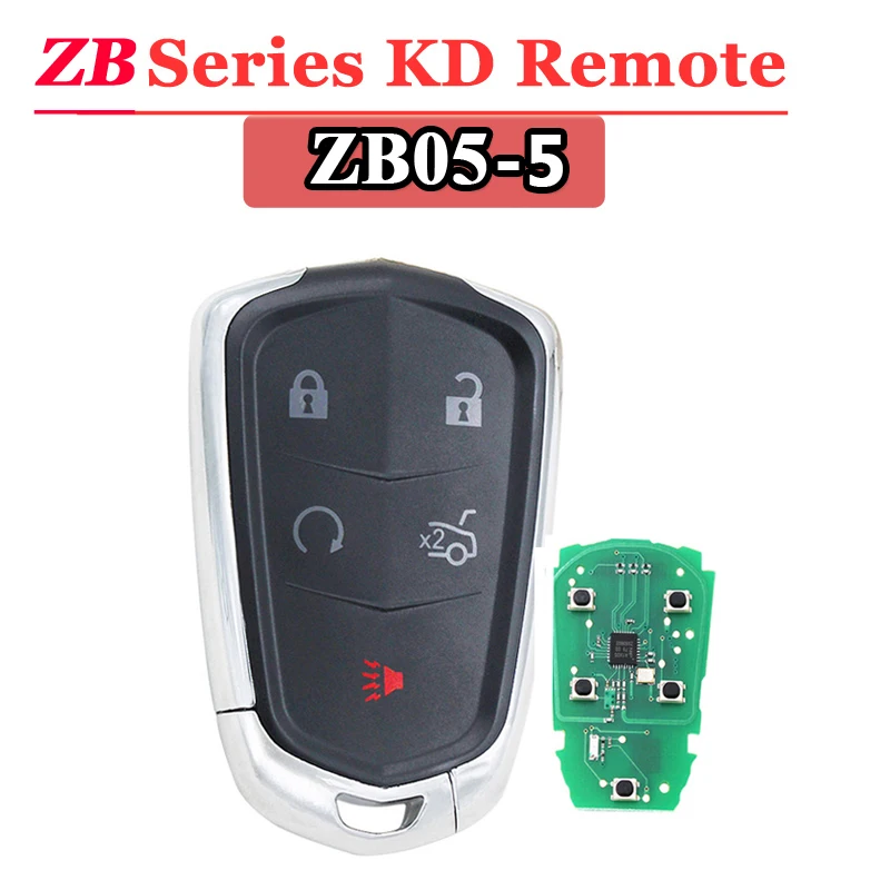 KEYDIY KD Remote 5 Button ZB05 Smart Key Keyless Go ZB Series KD Remote Control For KD900 URG200 KD-X2 
KEYDIY KD Remote 5 Button ZB05 Smart Key Keyless Go ZB Series KD Remote Control For KD900 URG200 KD-X2