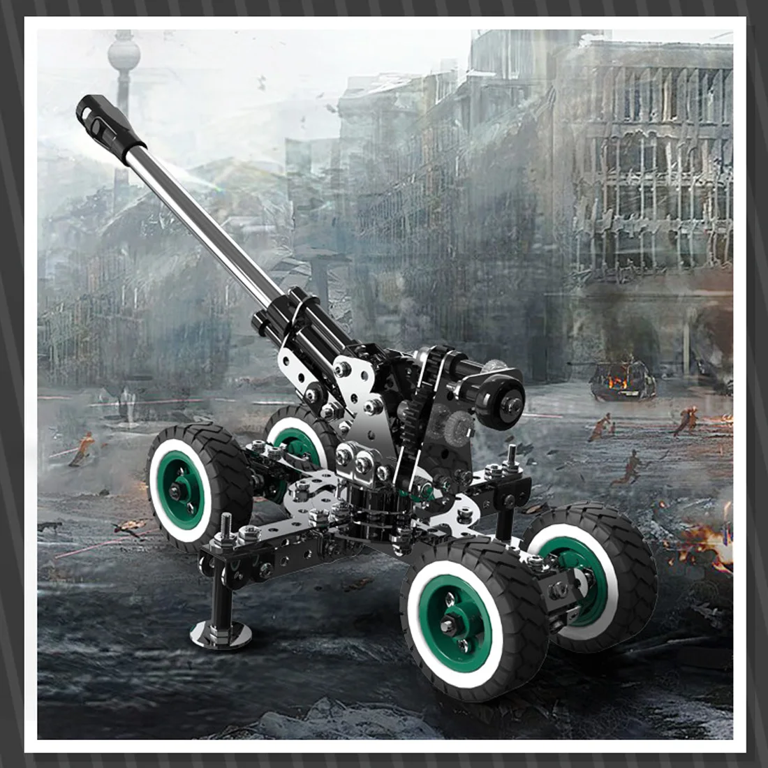 370Pcs 85mm 72 Type Anti-Aircraft Blaster Assembly Kit DIY Metal Puzzle Model Kit Adults Kids Jigsaw Toys Building Toys
370Pcs 85mm 72 Type Anti-Aircraft Blaster Assembly Kit DIY Metal Puzzle Model Kit Adults Kids Jigsaw Toys Building Toys