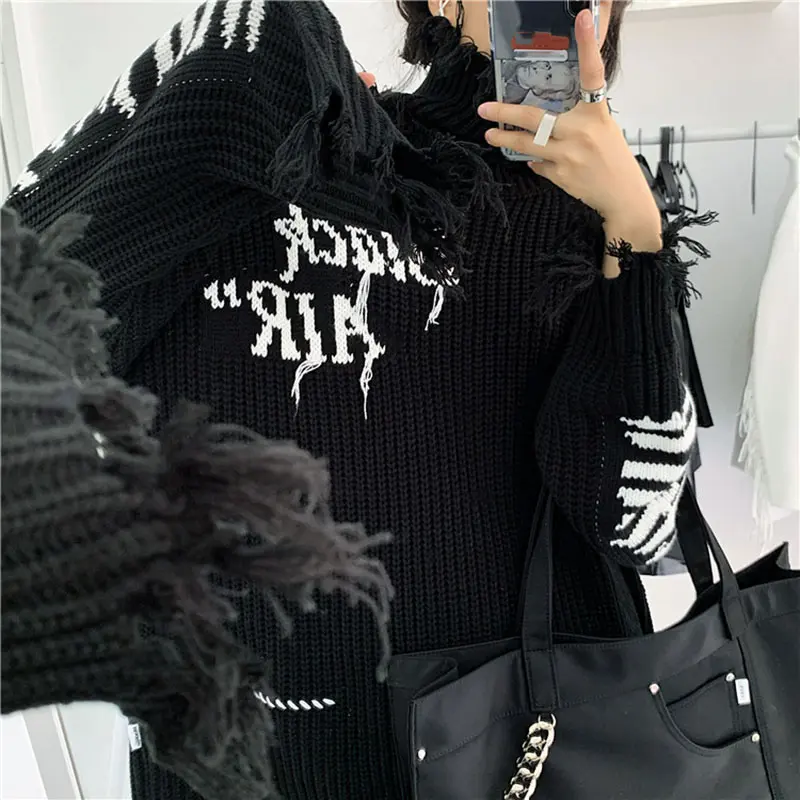 XITAO Tassel Knitted Sweater Fashion New Letter Full Sleeve Small Fresh 2020 Pullover Pleated Turtleneck Loose Sweater ZXR1604
XITAO Tassel Knitted Sweater Fashion New Letter Full Sleeve Small Fresh 2020 Pullover Pleated Turtleneck Loose Sweater ZXR1604