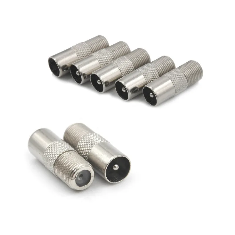 5/10pcs STB Quick Plug RF Coax F Female To RF Male Connector TV Antenna Coaxial Connector F Connector TV Coaxial Plug Drop Ship
5/10pcs STB Quick Plug RF Coax F Female To RF Male Connector TV Antenna Coaxial Connector F Connector TV Coaxial Plug Drop Ship