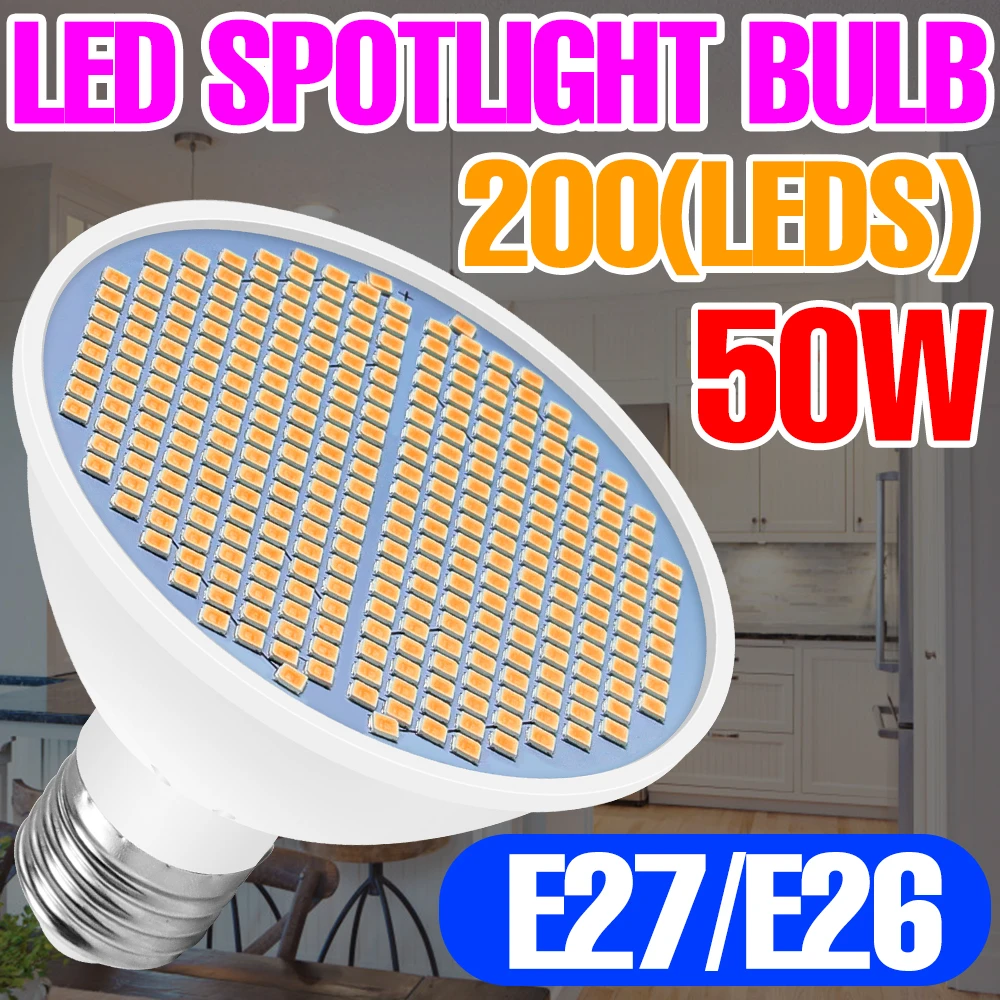 E27 LED Spotlight Bulb 220V LED 2835 Light Corn Lamp 30W 50W 80W Bombillas Halogen Lamp 110V LED Home Ceiling Bedroom Lighting
E27 LED Spotlight Bulb 220V LED 2835 Light Corn Lamp 30W 50W 80W Bombillas Halogen Lamp 110V LED Home Ceiling Bedroom Lighting