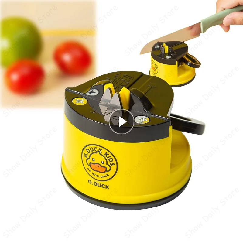 Suction Cup Whetstone Knives Sharpener Professional Knife Sharpening Grinding Stone Tungsten Yellow Duck Sharpeners Kitchen Tool
Suction Cup Whetstone Knives Sharpener Professional Knife Sharpening Grinding Stone Tungsten Yellow Duck Sharpeners Kitchen Tool