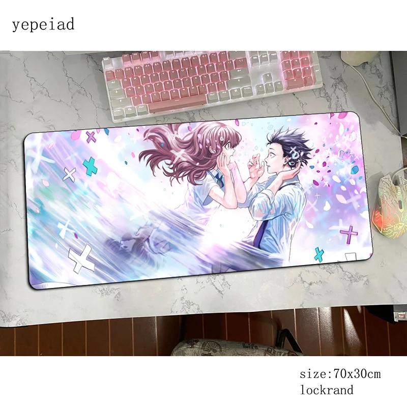 Koe No Katachi mouse pad gamer cool new 80x30cm notbook mouse mat gaming mousepad large Adorable pad mouse PC desk padmouse mats
Koe No Katachi mouse pad gamer cool new 80x30cm notbook mouse mat gaming mousepad large Adorable pad mouse PC desk padmouse mats