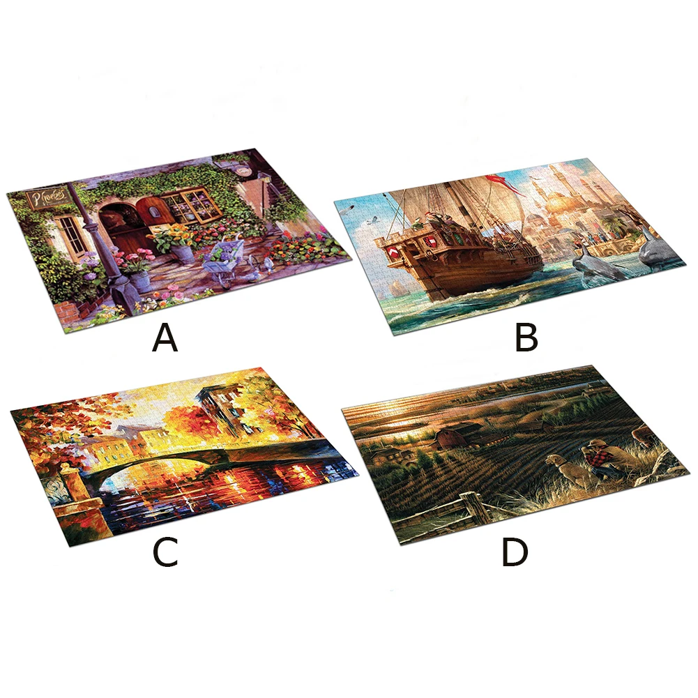1000pcs Paper Puzzle Jigsaw Toys Educational Picture DIY Children Portable Interactive Present Toys for Adult Children
1000pcs Paper Puzzle Jigsaw Toys Educational Picture DIY Children Portable Interactive Present Toys for Adult Children