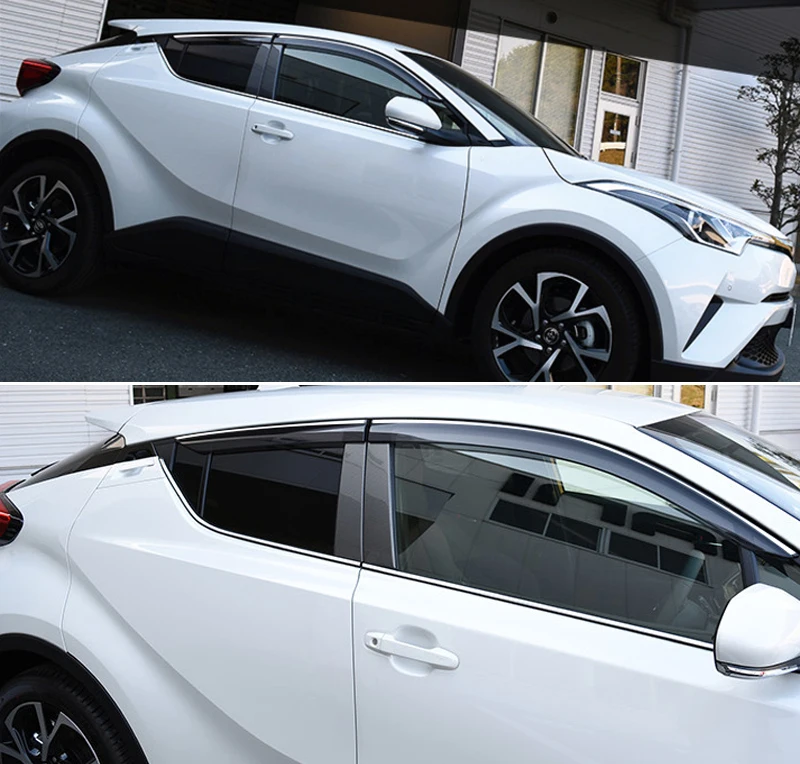 Fit for Toyota CHR Hybrid 2016-2020 Car Auto Accessories Decoration Outer Window Visor Vent Shade Sun Rain Guard Deflectors 4pcs
Fit for Toyota CHR Hybrid 2016-2020 Car Auto Accessories Decoration Outer Window Visor Vent Shade Sun Rain Guard Deflectors 4pcs