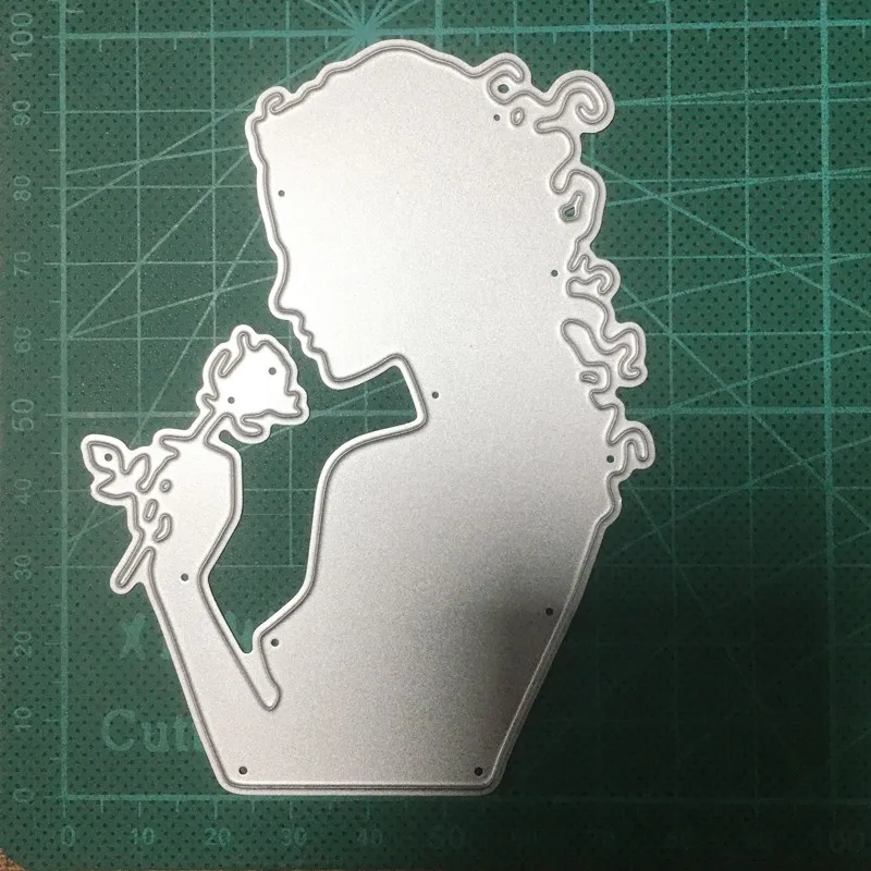 2020 new metal dies Lady Holding Flower Cutting Dies Stencils dies for Scrapbooking DIY Album Paper Cards Making Embossing Dies
2020 new metal dies Lady Holding Flower Cutting Dies Stencils dies for Scrapbooking DIY Album Paper Cards Making Embossing Dies