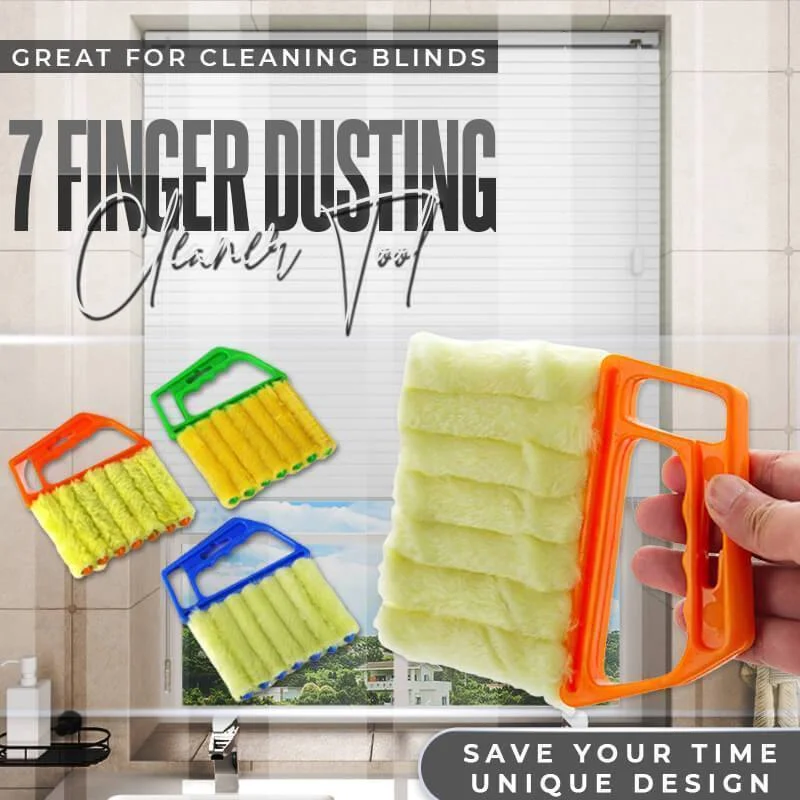 7 Finger Dusting Cleaner Tool Useful Microfiber Window Cleaning Brush Air Conditioner Duster Cleaner Blade Cleaning Cloth
7 Finger Dusting Cleaner Tool Useful Microfiber Window Cleaning Brush Air Conditioner Duster Cleaner Blade Cleaning Cloth
