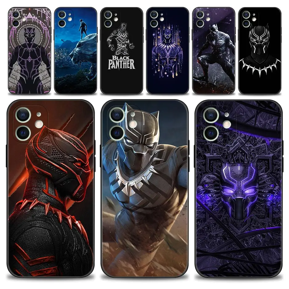 Black Panther Phone Case For iPhone 13 12 11 Pro Max Mini XS Max XR X 7 8 Plus 6S 2020 Cover Silicone Shell Fundas Marvel Heroes
Black Panther Phone Case For iPhone 13 12 11 Pro Max Mini XS Max XR X 7 8 Plus 6S 2020 Cover Silicone Shell Fundas Marvel Heroes
