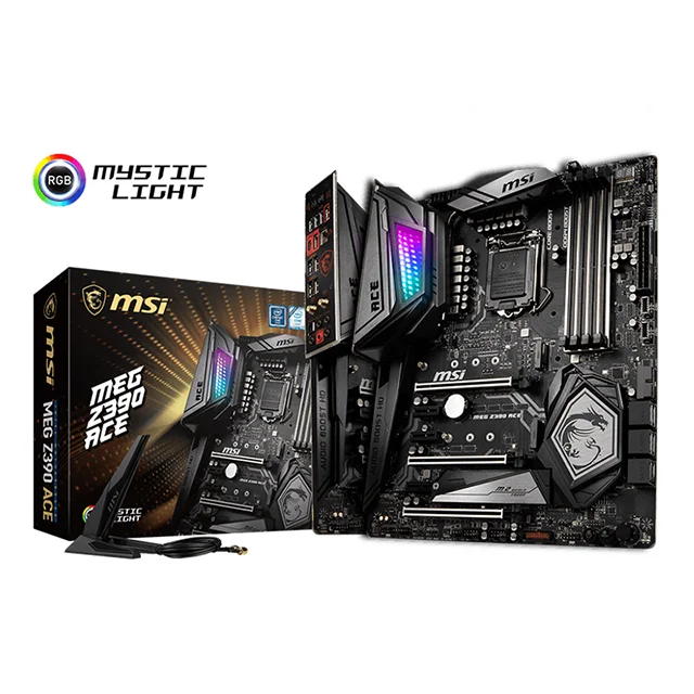 MSI MEG Z390 ACE desktop computer gaming gaming motherboard supports 9th and 10th generation CPU
MSI MEG Z390 ACE desktop computer gaming gaming motherboard supports 9th and 10th generation CPU