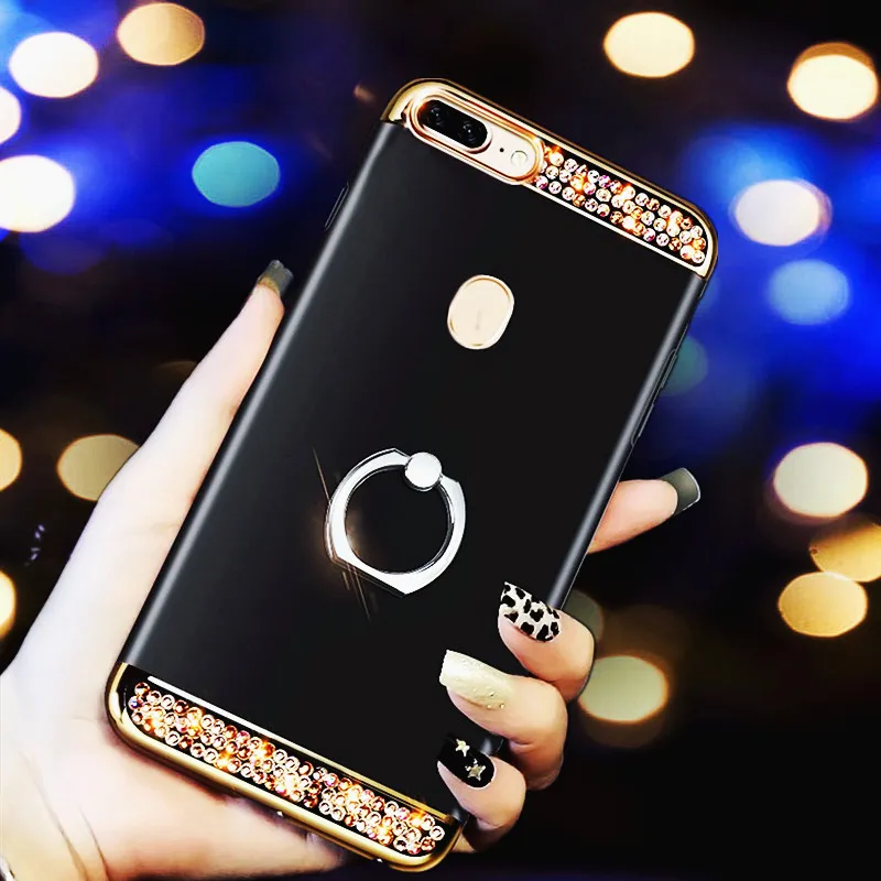 Чехол с блестками P Smart Plus для Huawei Y6 Y7 Prime 2018 Y9 2019 Y5 P30 P20 Honor 7a pro 7x 7c 8X 8C 9 10 lite|Бамперы| |