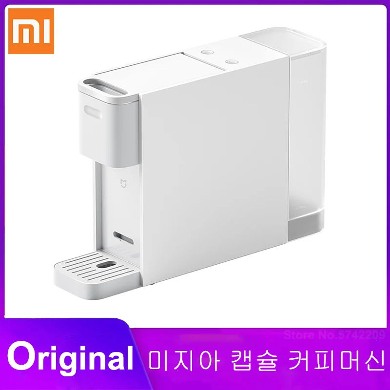 Капсульные кофеварки XIAOMI MIJIA S1301 кофемашина для эспрессо защита от отключения