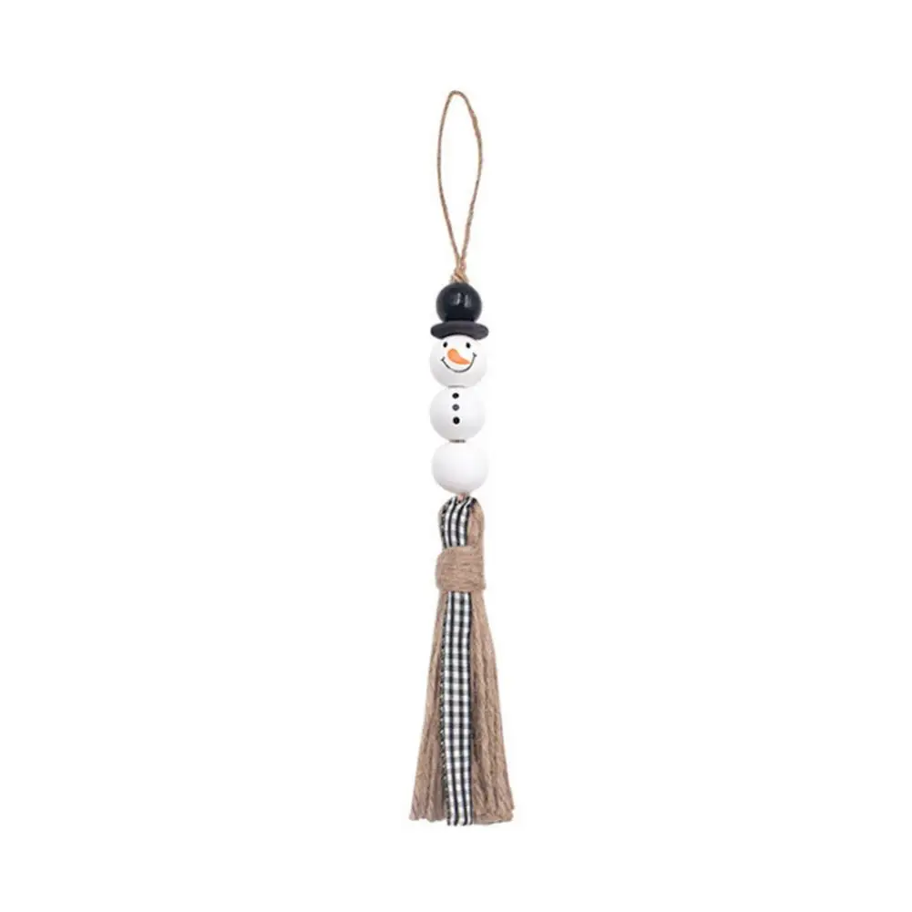 New Snowman Round Wooden Beads Tassel Pendant DIY Custom Christmas Party Decoration Children's Toys For Decorating Door Handles
New Snowman Round Wooden Beads Tassel Pendant DIY Custom Christmas Party Decoration Children's Toys For Decorating Door Handles