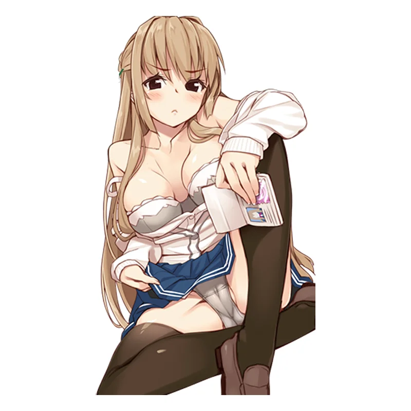 Enchanting Girl Sexy Tempting Ginshari Car Sticker Vinyl Decal Excellent Design Waterproof Decoration Accessories KK13*8cm
Enchanting Girl Sexy Tempting Ginshari Car Sticker Vinyl Decal Excellent Design Waterproof Decoration Accessories KK13*8cm