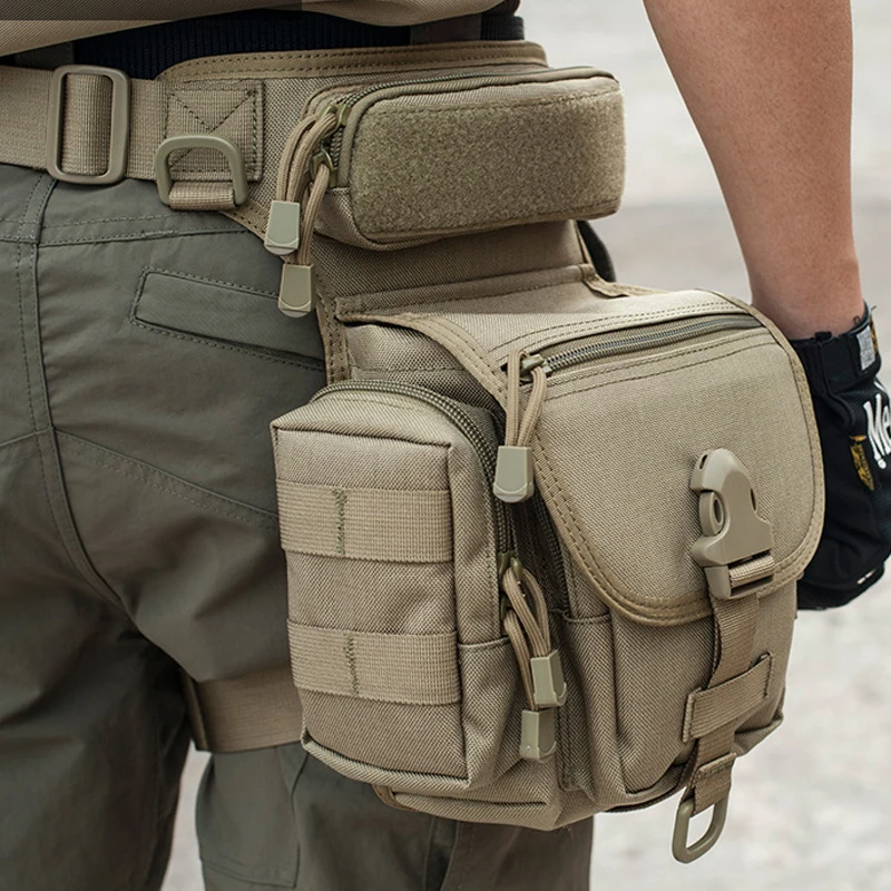 Tactical Molle Drop Leg Bag Waterproof Men Military Waist Pack Outdoor Wargame Army EDC Fanny Pack Hunting Cycling Accessories
Tactical Molle Drop Leg Bag Waterproof Men Military Waist Pack Outdoor Wargame Army EDC Fanny Pack Hunting Cycling Accessories