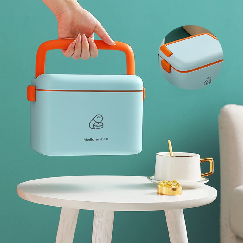 1Pcs Multi Layer Medicine Box Family Portable First Aid Box Medicine Storage Box
1Pcs Multi Layer Medicine Box Family Portable First Aid Box Medicine Storage Box