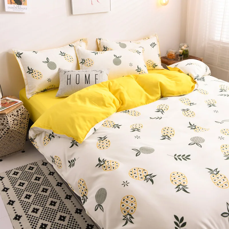 4pcs Comforter Bedding Sets Flower Pattern Duvet Cover Bed Flat Sheets Aloe Cotton Sanding Bed Cover Bedsheets Free Pillowcase
4pcs Comforter Bedding Sets Flower Pattern Duvet Cover Bed Flat Sheets Aloe Cotton Sanding Bed Cover Bedsheets Free Pillowcase