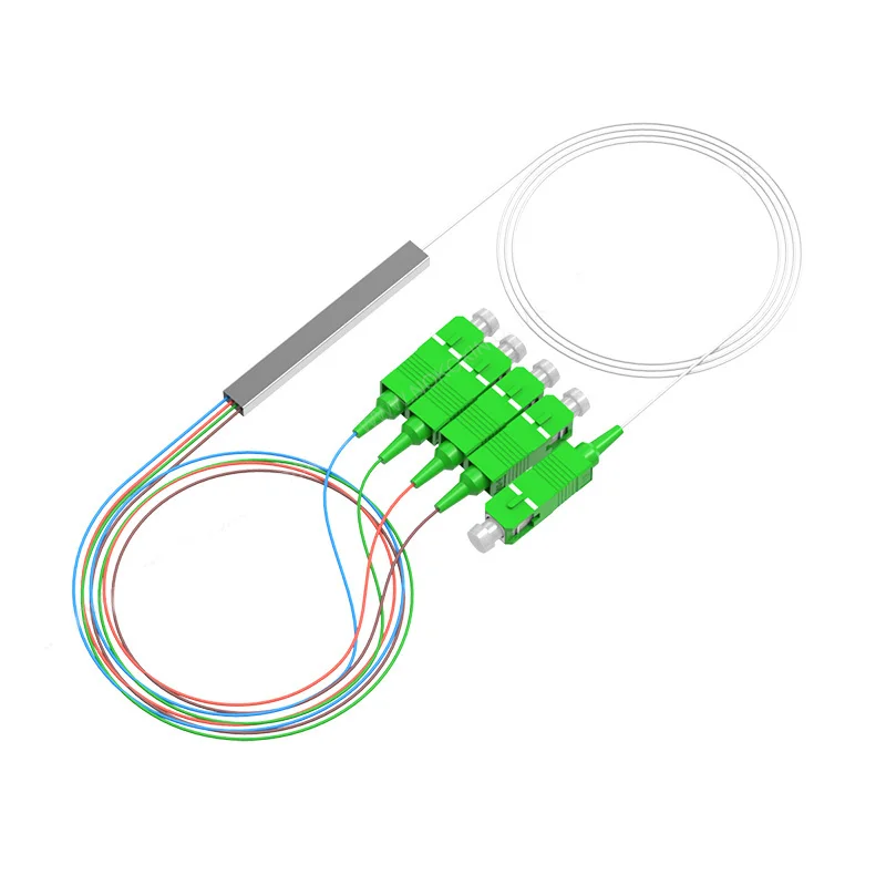 Wholesale FTTX 1x4 SC APC UPC 1*2/1*4/1*8/1*16/1*32/1*64,fiber Adapter & Connector PLC Optical Fiber Splitter
Wholesale FTTX 1x4 SC APC UPC 1*2/1*4/1*8/1*16/1*32/1*64,fiber Adapter & Connector PLC Optical Fiber Splitter