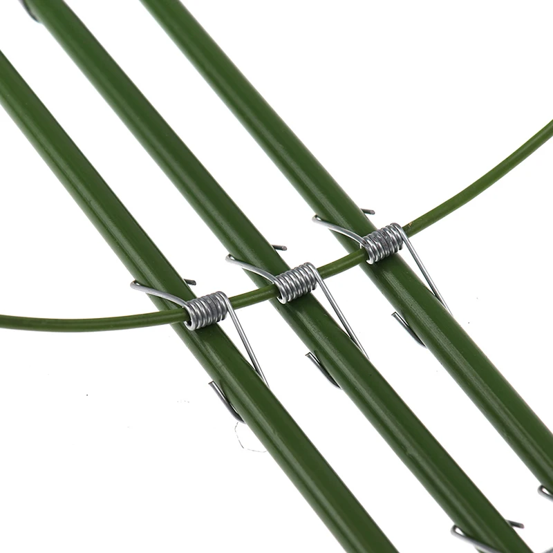 1Pc Durable Creative Climbing Vine Rack Plastic Coated Iron Plant Support Frame Garden Balcony Plant Flower Trellis 60cm
1Pc Durable Creative Climbing Vine Rack Plastic Coated Iron Plant Support Frame Garden Balcony Plant Flower Trellis 60cm