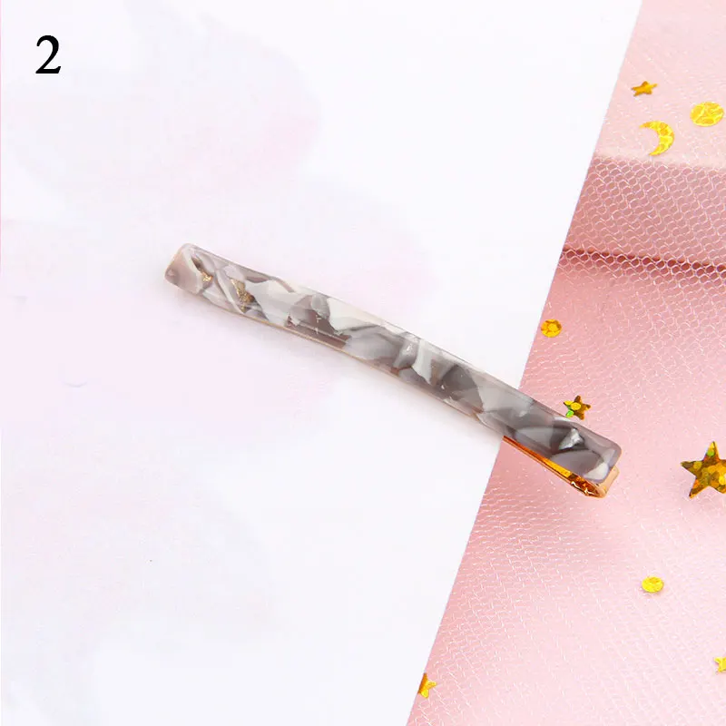 Elegant Marble Leopard Print Long Barrettes Acrylic Thin Hairpins New Women Headwear Hair Clip Fashion Hairpin Hair Accessories
Elegant Marble Leopard Print Long Barrettes Acrylic Thin Hairpins New Women Headwear Hair Clip Fashion Hairpin Hair Accessories
