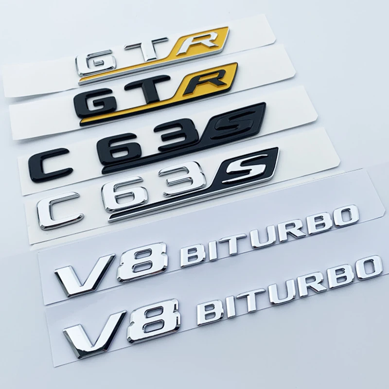 Emblem Car Styling Trunk Sticker for Mercedes Benz AMG GTR C63S E63S GLC63S GLE63S Long R S Badge Letter Emblem Black Red Silver
Emblem Car Styling Trunk Sticker for Mercedes Benz AMG GTR C63S E63S GLC63S GLE63S Long R S Badge Letter Emblem Black Red Silver