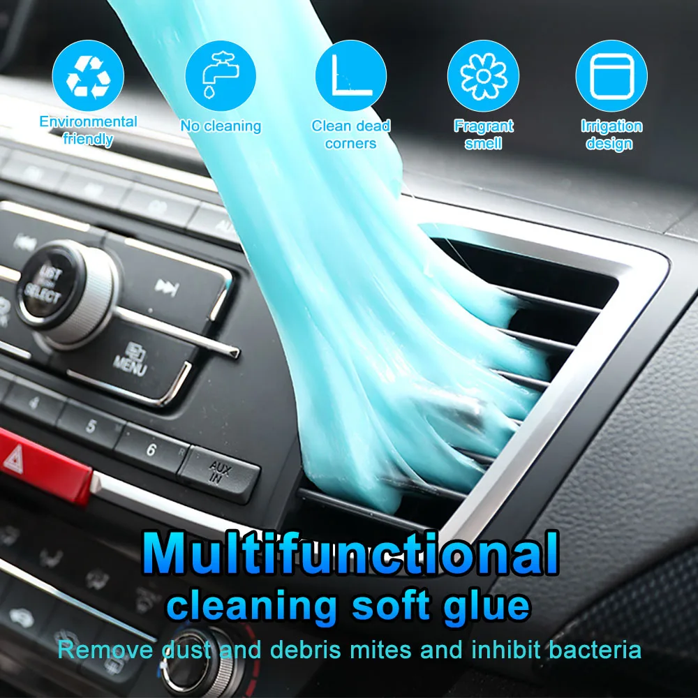 Car Wash Interior Car Cleaning Gel Slime For Cleaning Machine Auto Vent Magic Dust Remover Glue Computer Keyboard Dirt Cleaner 
Car Wash Interior Car Cleaning Gel Slime For Cleaning Machine Auto Vent Magic Dust Remover Glue Computer Keyboard Dirt Cleaner