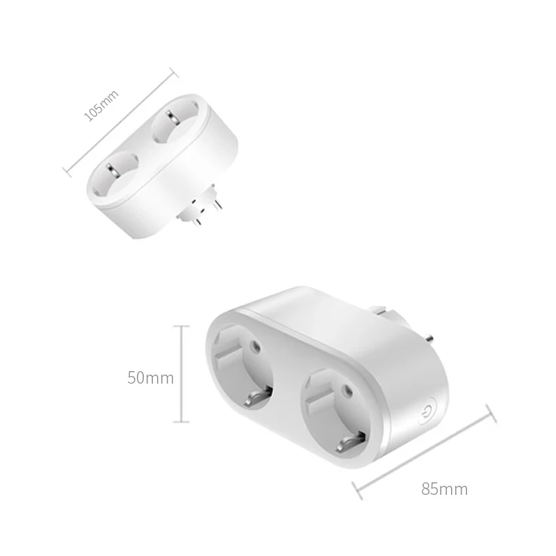 WiFi Smart Plug Outlet 2 In 1 Tuya Remote Control Power Monitor Socket Outlet Home Appliances Works With Alexa Google Home
WiFi Smart Plug Outlet 2 In 1 Tuya Remote Control Power Monitor Socket Outlet Home Appliances Works With Alexa Google Home