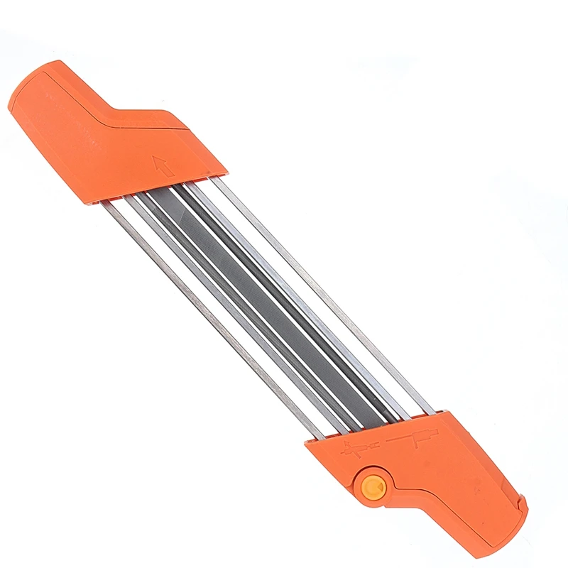 2 In 1 Easy File Chainsaw Chain Sharpener 3/8 P Fast Sharpening 4.0mm Saw Teeth Set With 2pcs 5/32 Inch Files Chain Sharpener
2 In 1 Easy File Chainsaw Chain Sharpener 3/8 P Fast Sharpening 4.0mm Saw Teeth Set With 2pcs 5/32 Inch Files Chain Sharpener