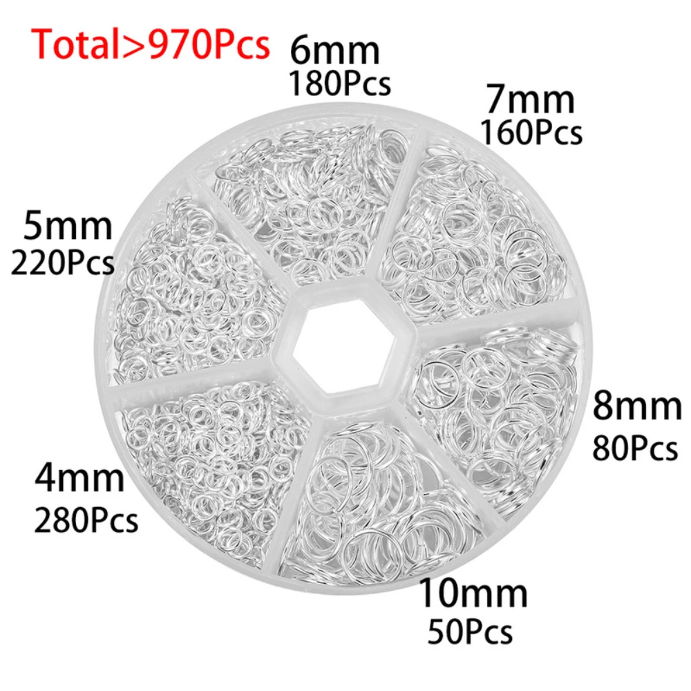 1 Set Accessories Jewelry Making Set Mixed Open Split Jump Ring Connector for DIY Earrings Necklace Jewelry Making Kit Supplies
1 Set Accessories Jewelry Making Set Mixed Open Split Jump Ring Connector for DIY Earrings Necklace Jewelry Making Kit Supplies